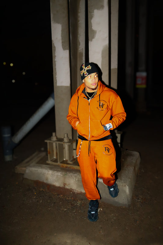 Burnt orange Divertimento sweatsuit